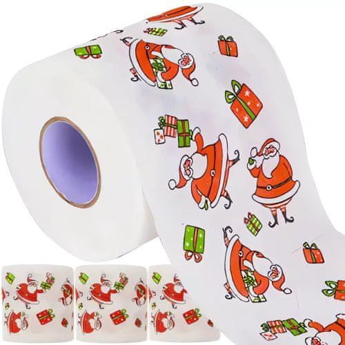 Ruhhy  20353 Vianočný toaletný papier 4 ks